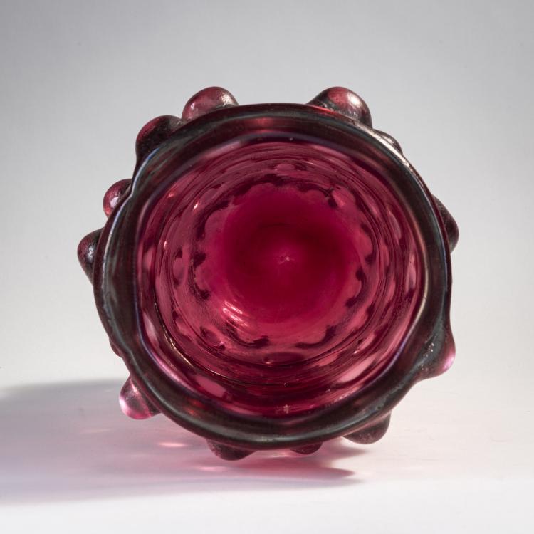 Bild 3 zu Objekt, Vase 'Corroso a bugne', um 1936, Carlo Scarpa, Venini & C., Murano, 173C 599